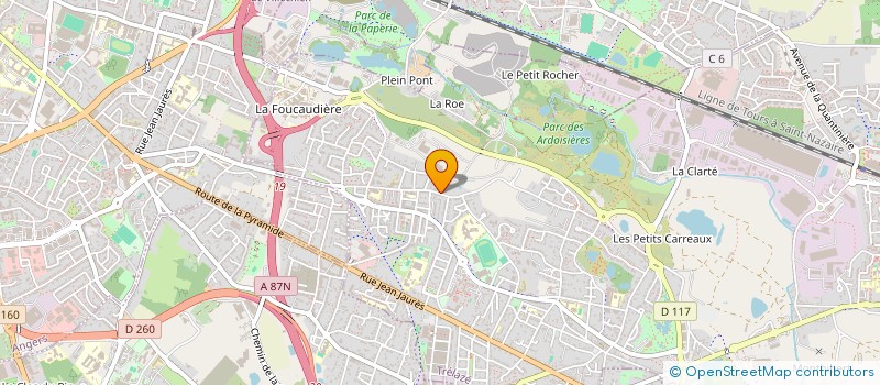 localisation de l'entreprise MONSIEUR EDOUARD NOBILET à TRELAZE