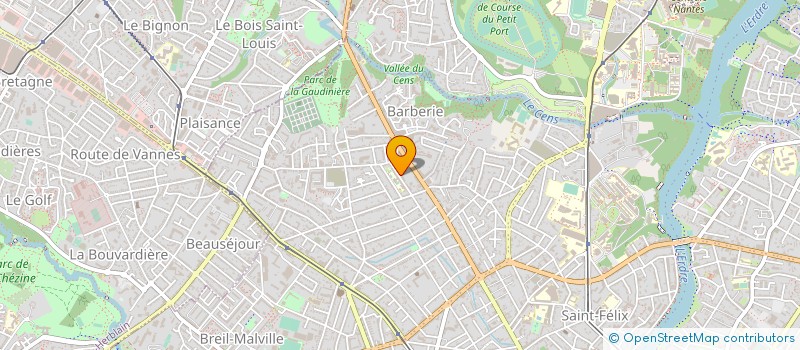 localisation de l'entreprise MONSIEUR EDOUARD NOBLE à NANTES