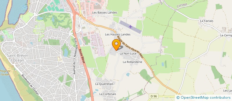 localisation de l'entreprise MONSIEUR EDOUARD NOBLET à SAINT-BREVIN-LES-PINS