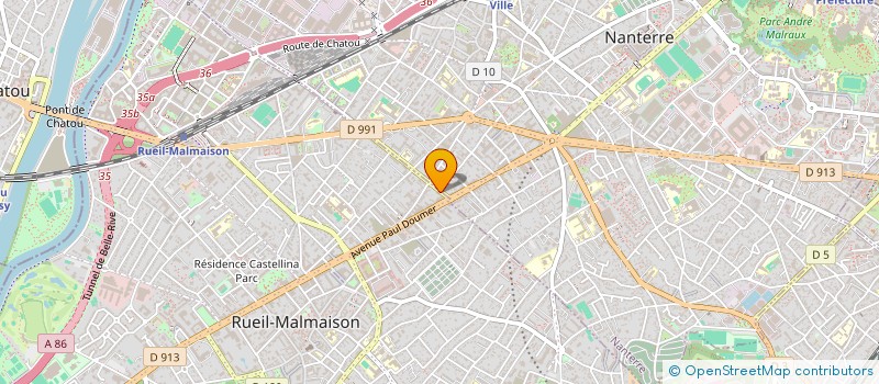 localisation de l'entreprise MONSIEUR EDOUARD NOJAROFF à RUEIL-MALMAISON