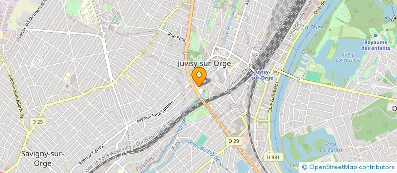 localisation de l'entreprise MONSIEUR EDOUARD NORMAND à JUVISY-SUR-ORGE