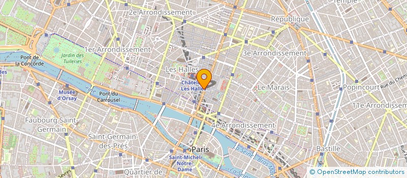 localisation de l'entreprise MONSIEUR EDOUARD PAGUEGUY à PARIS