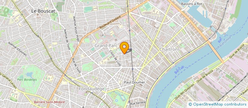 localisation de l'entreprise MONSIEUR EDOUARD PALACIN à BORDEAUX