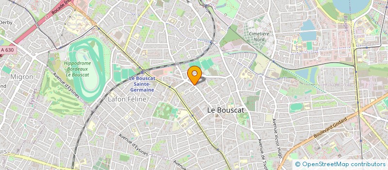 localisation de l'entreprise MONSIEUR EDOUARD PARNAUDEAU  LE BOUSCAT