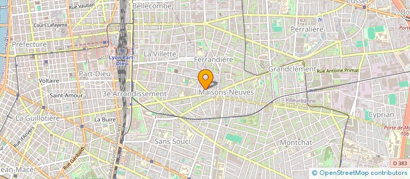 localisation de l'entreprise MONSIEUR EDOUARD PEDREIRA  LYON