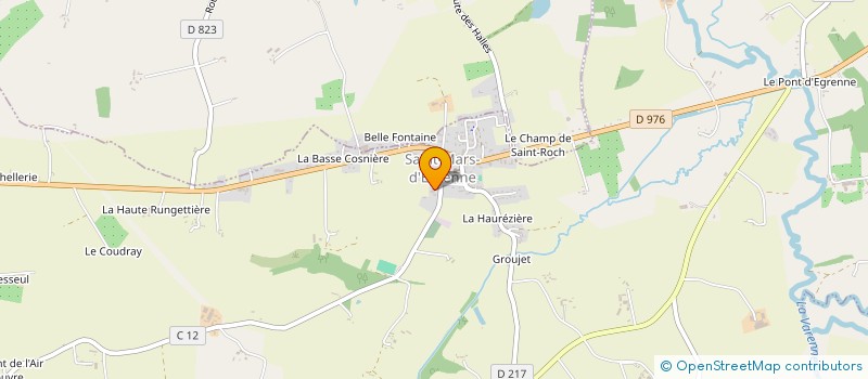 localisation de l'entreprise MONSIEUR EDOUARD PELOUIN à SAINT-MARS-D'EGRENNE