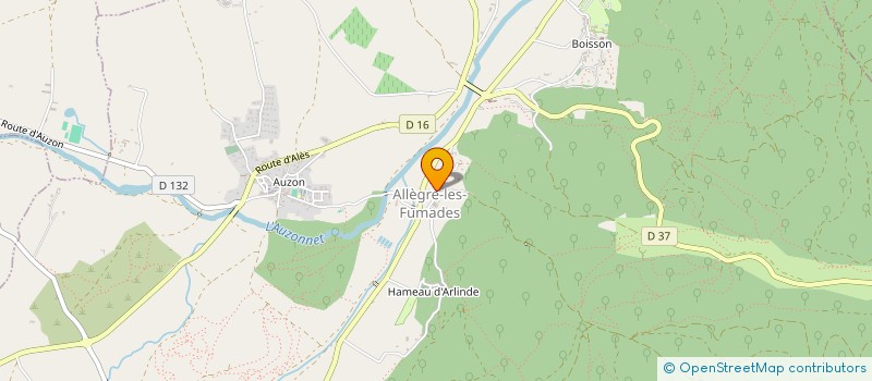 localisation de l'entreprise MONSIEUR EDOUARD PELTIER  ALLEGRE-LES-FUMADES