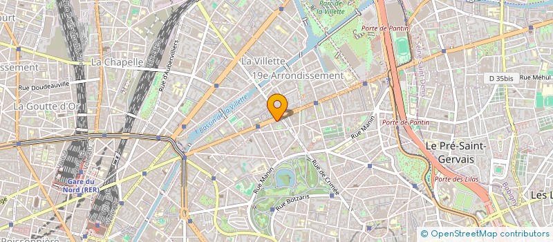 localisation de l'entreprise MONSIEUR EDOUARD PERCHET  PARIS