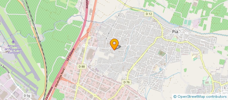 localisation de l'entreprise MONSIEUR EDOUARD PEREZ  PIA