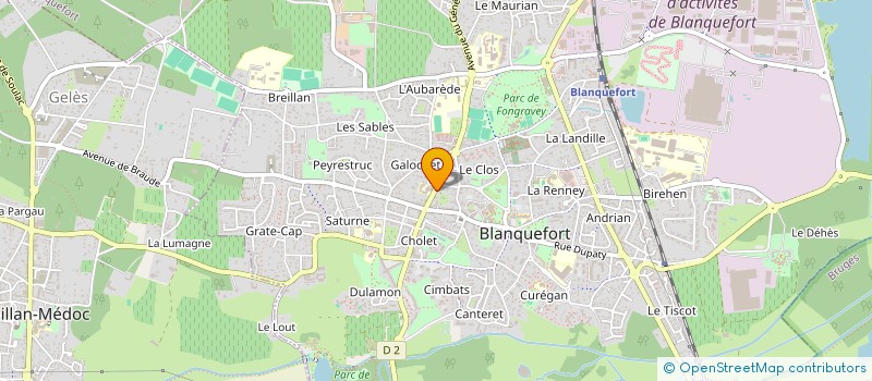 localisation de l'entreprise MONSIEUR EDOUARD PERRIEZ à BLANQUEFORT
