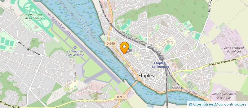 localisation de l'entreprise MONSIEUR EDOUARD PETIT à ETAPLES