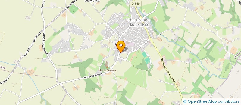 localisation de l'entreprise MONSIEUR EDOUARD PETIT  CHATUZANGE-LE-GOUBET