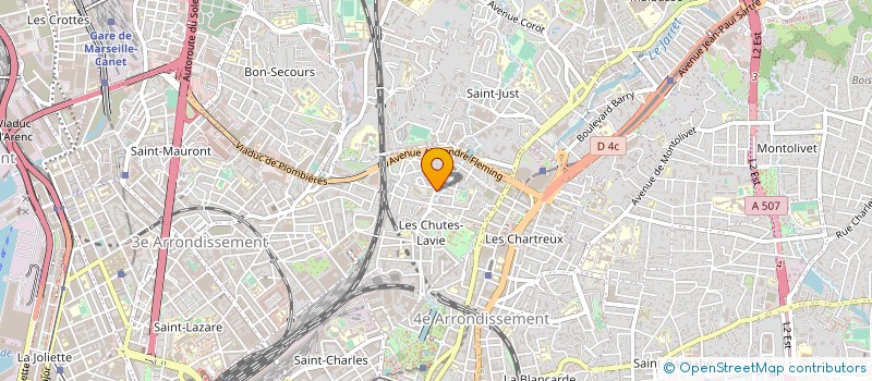 localisation de l'entreprise MONSIEUR EDOUARD POGHOSSIAN à MARSEILLE