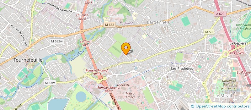 localisation de l'entreprise MONSIEUR EDOUARD POLIDO à TOULOUSE