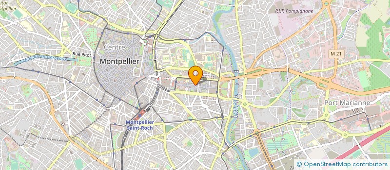 localisation de l'entreprise MONSIEUR EDOUARD POLITUR à MONTPELLIER