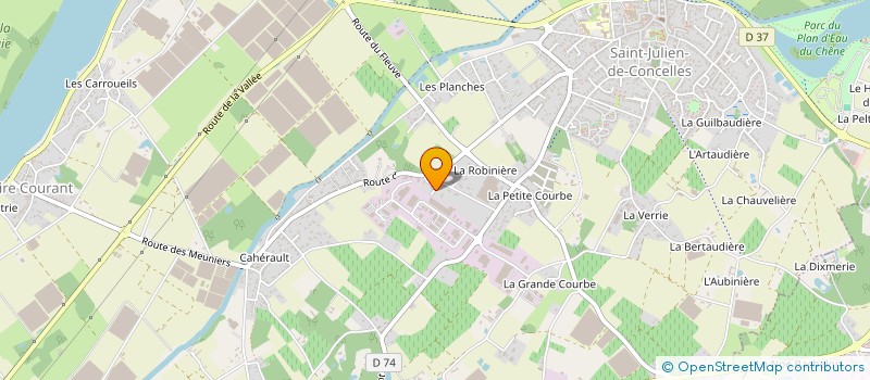 localisation de l'entreprise MONSIEUR EDOUARD POMMIER  SAINT-JULIEN-DE-CONCELLES