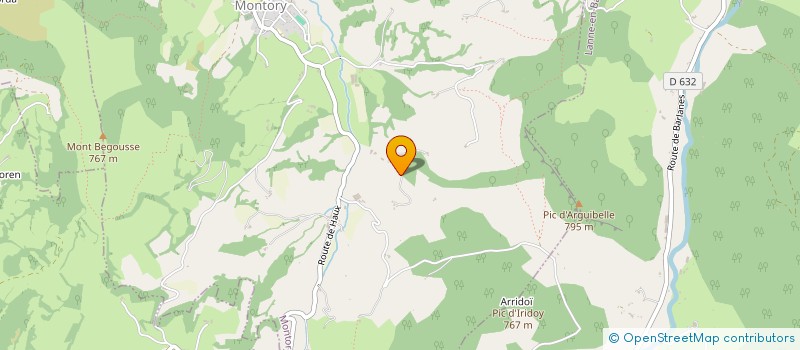 localisation de l'entreprise MONSIEUR EDOUARD PONTAUT  MONTORY