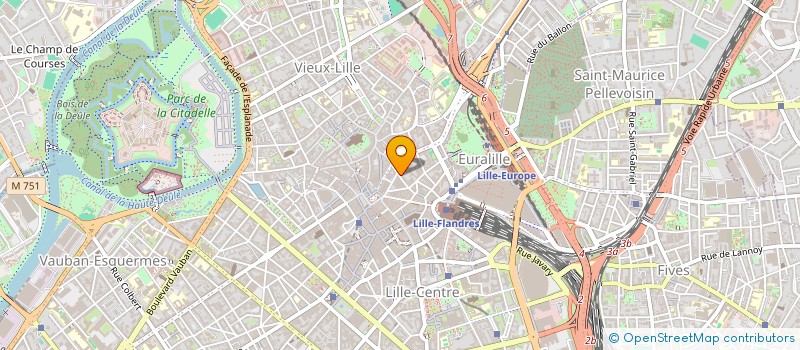 localisation de l'entreprise MONSIEUR EDOUARD PRAQUIN à LILLE