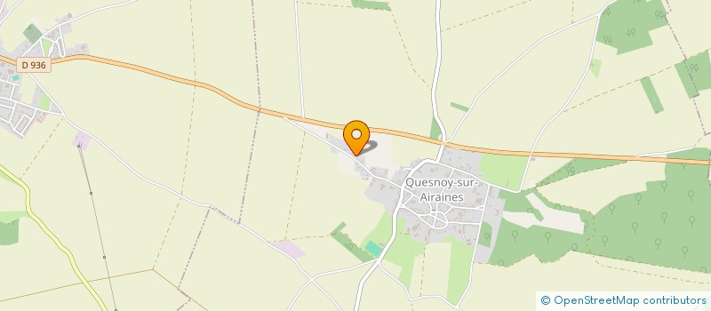 localisation de l'entreprise MONSIEUR EDOUARD PREVOT  QUESNOY-SUR-AIRAINES