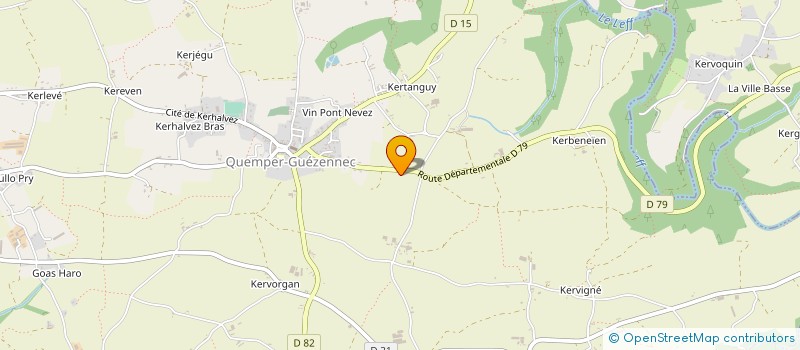 localisation de l'entreprise MONSIEUR EDOUARD PROCUREUR  PLERIN