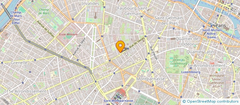 localisation de l'entreprise MONSIEUR EDOUARD QUEAU  PARIS