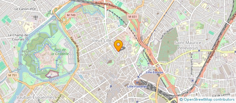 localisation de l'entreprise MONSIEUR EDOUARD RENARD à LILLE