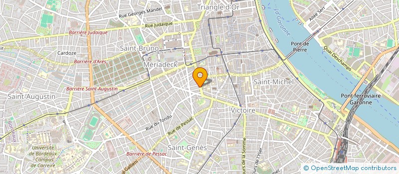 localisation de l'entreprise MONSIEUR EDOUARD RICHARD  BORDEAUX