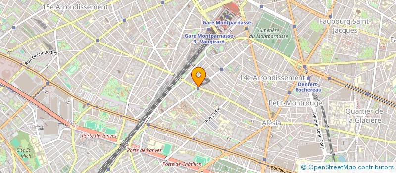 localisation de l'entreprise MONSIEUR EDOUARD RIGAUDIERE  PARIS