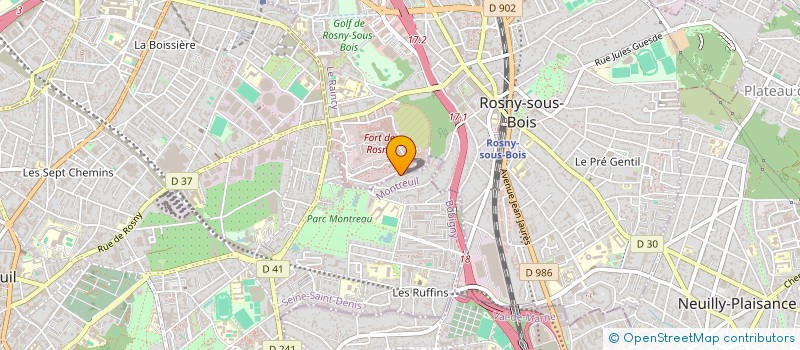 localisation de l'entreprise MONSIEUR EDOUARD RIVETI à MONTREUIL