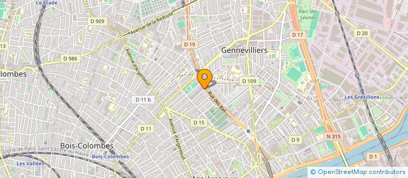 localisation de l'entreprise MONSIEUR EDOUARD ROBIN DE LA COTARDIERE à ASNIERES-SUR-SEINE