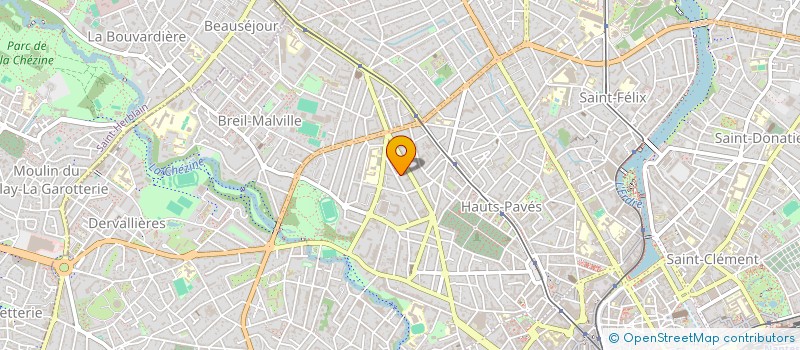 localisation de l'entreprise MONSIEUR EDOUARD ROMBAU à NANTES