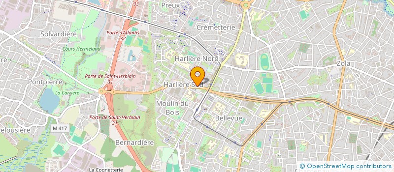 localisation de l'entreprise MONSIEUR EDOUARD RONDOT à SAINT-HERBLAIN
