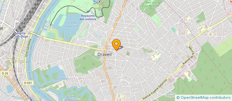 localisation de l'entreprise MONSIEUR EDOUARD SALVI à DRAVEIL