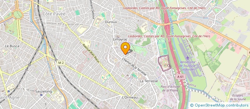 localisation de l'entreprise MONSIEUR EDOUARD SANCHEZ à TOULOUSE