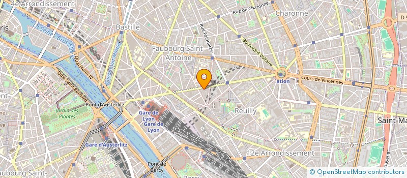 localisation de l'entreprise MONSIEUR EDOUARD SAUSSAC  PARIS