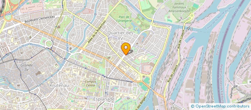localisation de l'entreprise MONSIEUR EDOUARD SCHWAB à STRASBOURG