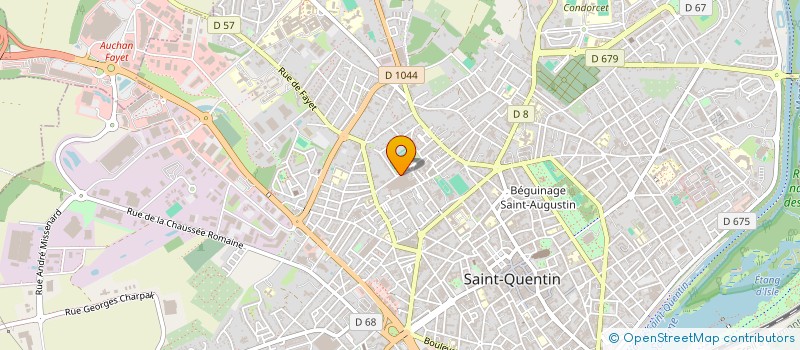 localisation de l'entreprise MONSIEUR EDOUARD SECQ à SAINT-QUENTIN