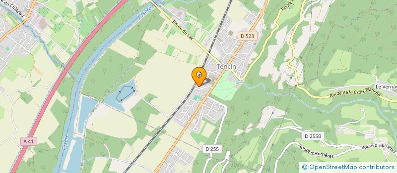 localisation de l'entreprise MONSIEUR EDOUARD SEIGLER  TENCIN