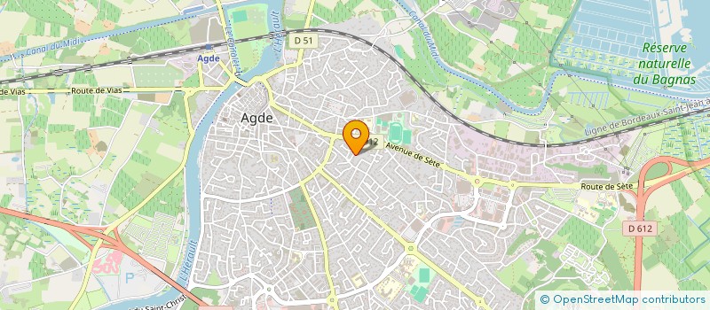 localisation de l'entreprise MONSIEUR EDOUARD SELVY à AGDE