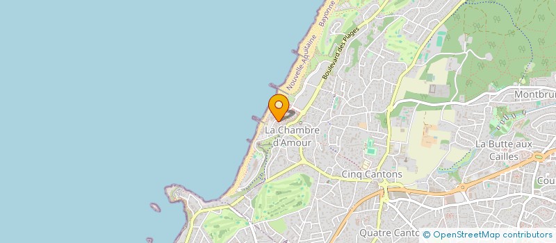 localisation de l'entreprise MONSIEUR EDOUARD SIBIOUDE à ANGLET