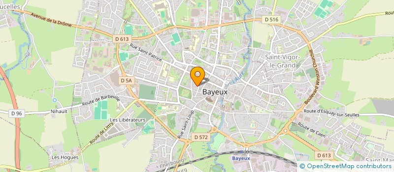 localisation de l'entreprise MONSIEUR EDOUARD SION  BAYEUX