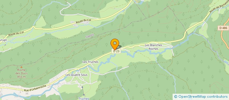 localisation de l'entreprise MONSIEUR EDOUARD SION  ROCHESSON