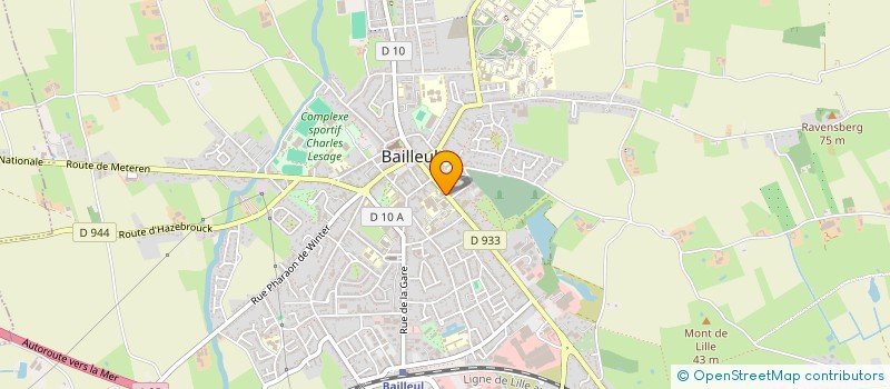 localisation de l'entreprise MONSIEUR EDOUARD SOLET à BAILLEUL