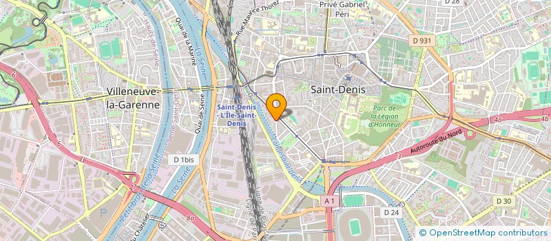 localisation de l'entreprise MONSIEUR EDOUARD SONOU à SAINT-DENIS