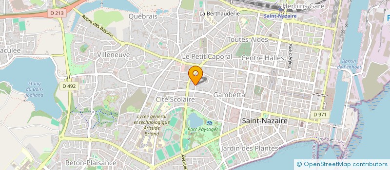 localisation de l'entreprise MONSIEUR EDOUARD SOULARD à SAINT-NAZAIRE
