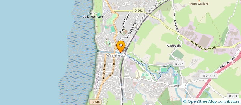 localisation de l'entreprise MONSIEUR EDOUARD SPIERS  WIMEREUX