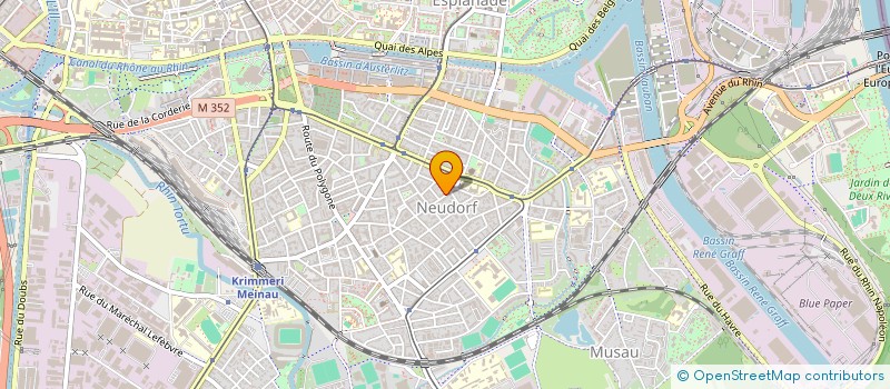 localisation de l'entreprise MONSIEUR EDOUARD STEEGMANN à STRASBOURG