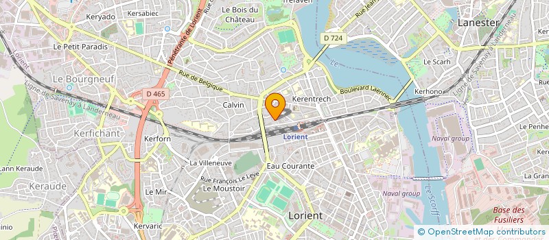 localisation de l'entreprise MONSIEUR EDOUARD TALLEC  LORIENT