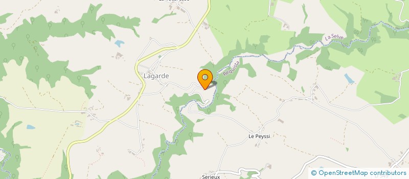 localisation de l'entreprise MONSIEUR EDOUARD TAYAC  SAINT-JUST-SUR-VIAUR