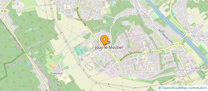 localisation de l'entreprise MONSIEUR EDOUARD TENGO à JOUY-LE-MOUTIER